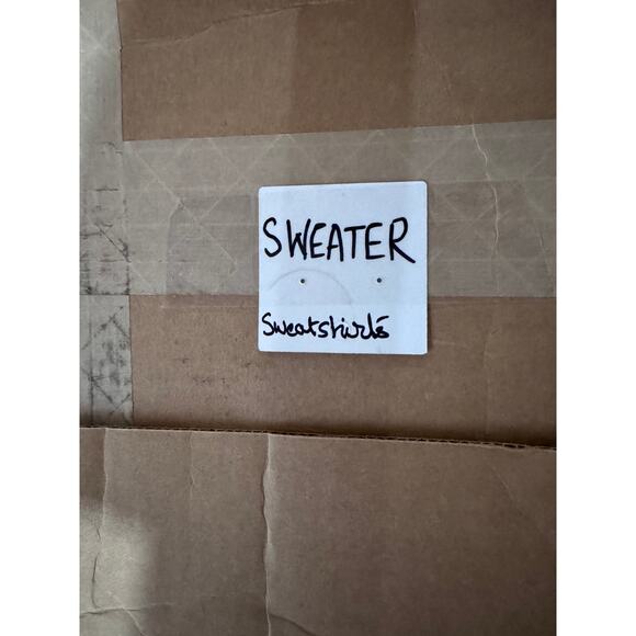 Abound Cable Knit Sweater Women’s Large Cream White Pullover Textured Knit USA - Picture 6 of 6